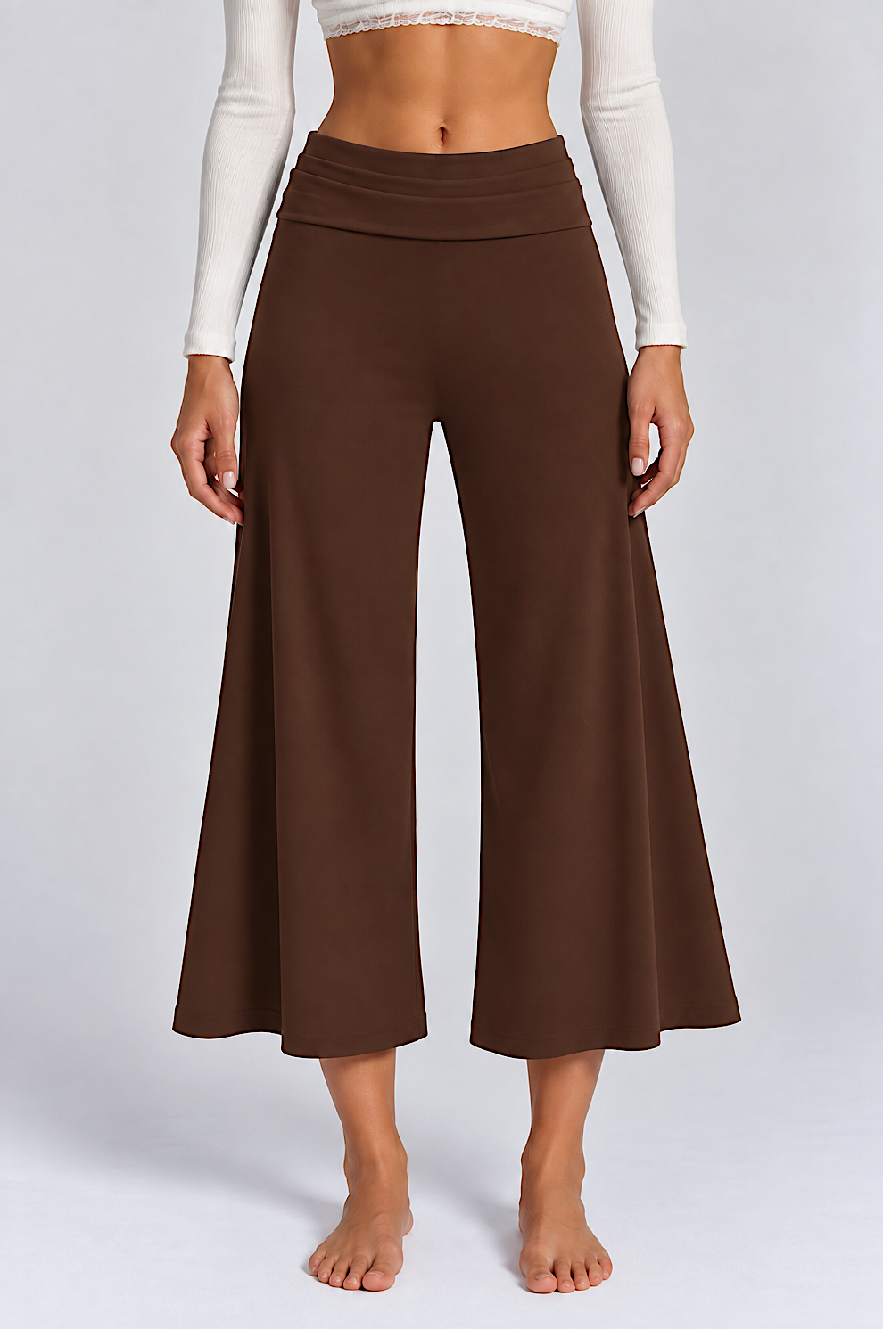Wide Leg Capris