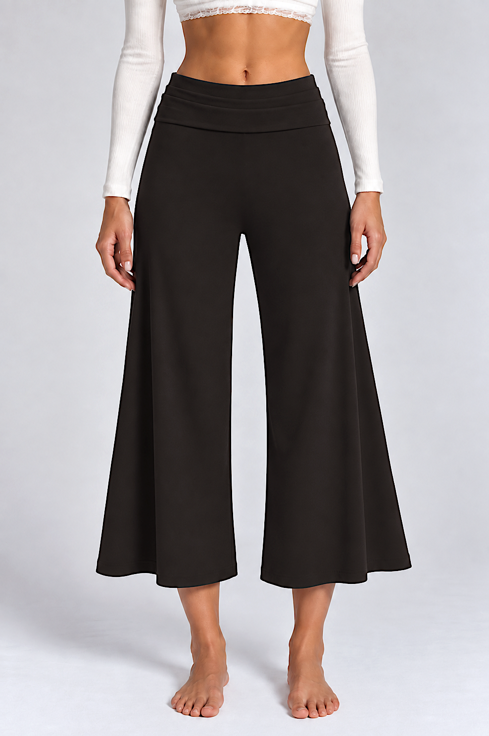 Wide Leg Capris