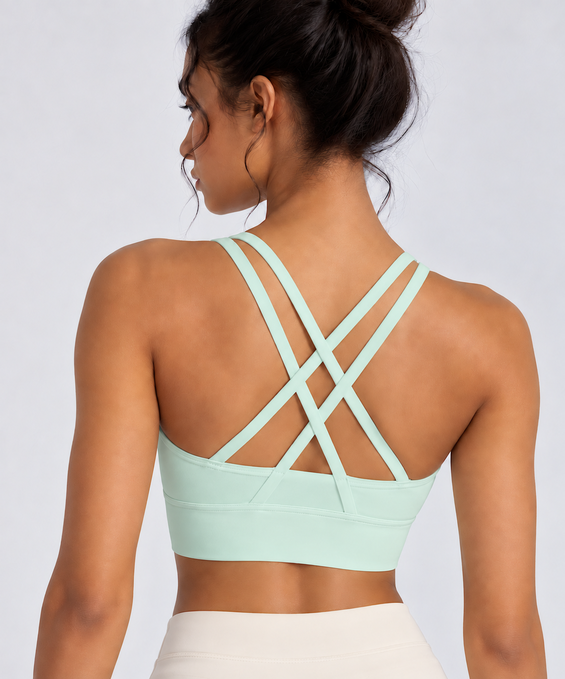 Cross-Back Bra