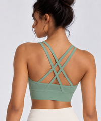 Cross-Back Bra