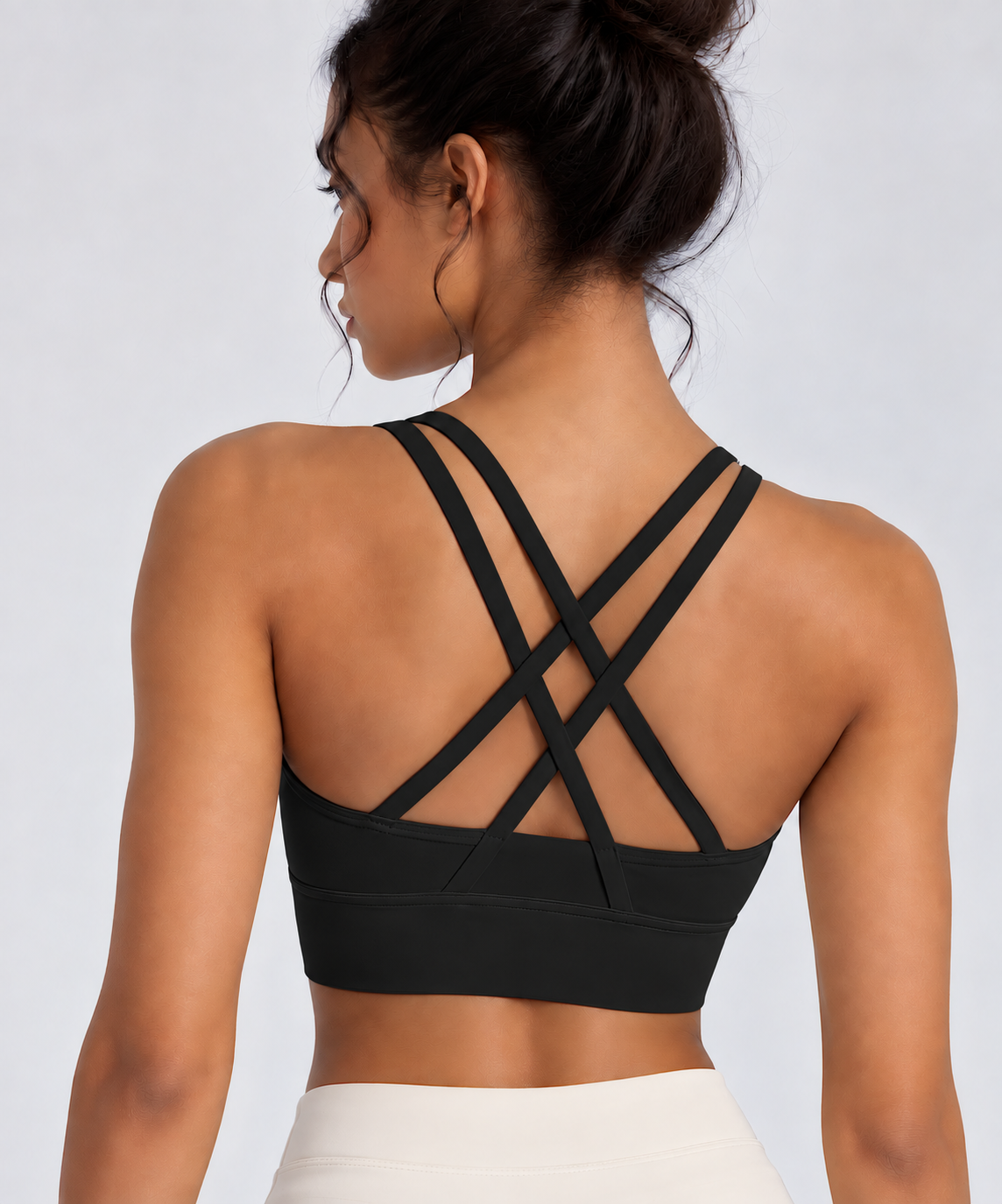 Cross-Back Bra