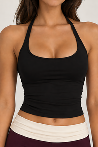 Seamless Halter Neck Top