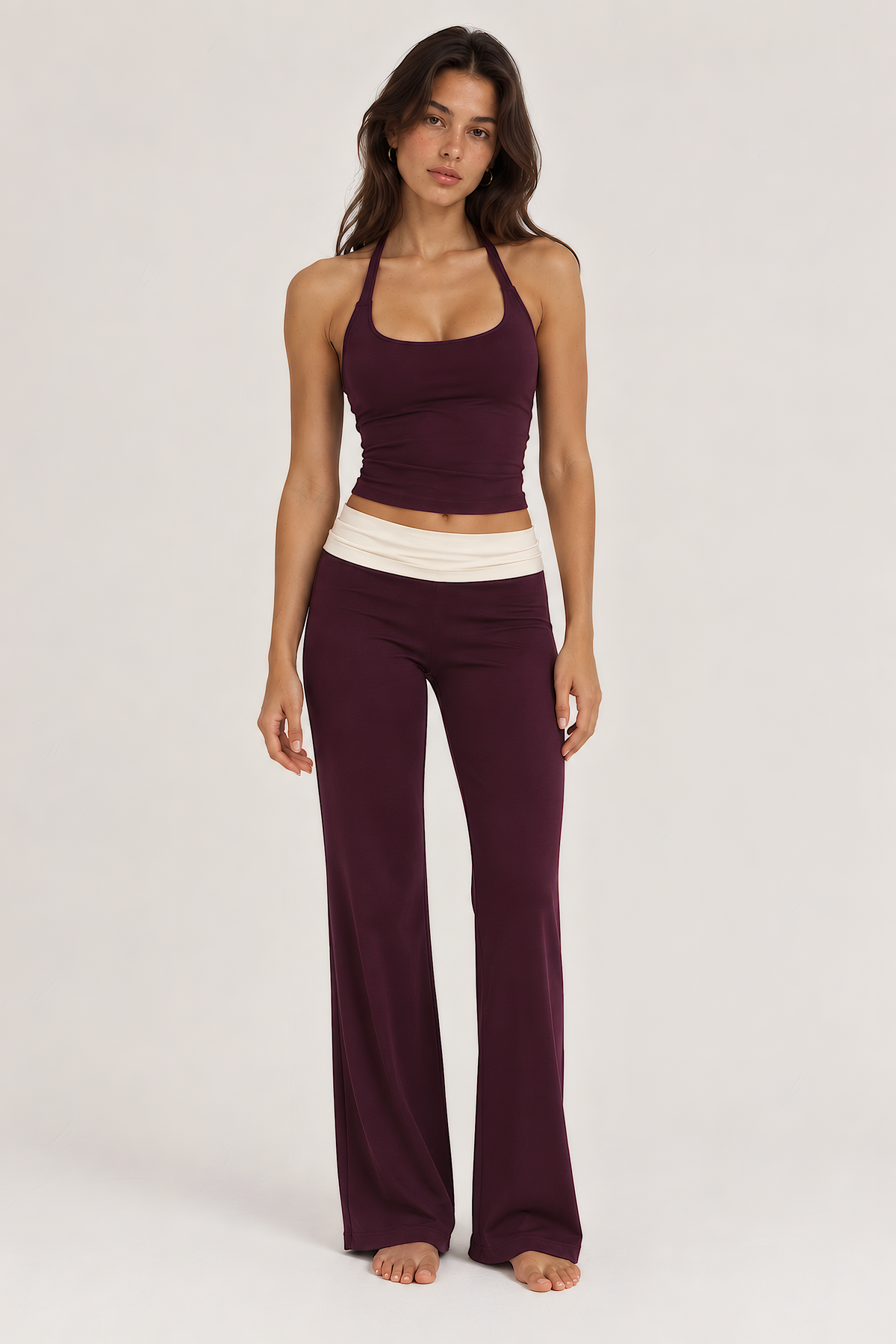 Seamless Halter Neck Top